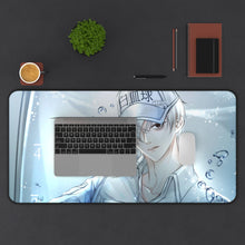 Load image into Gallery viewer, Cells At Work! Mouse Pad (Desk Mat) With Laptop