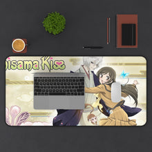 Load image into Gallery viewer, Kamisama Kiss Tomoe, Nanami Momozono Mouse Pad (Desk Mat) With Laptop