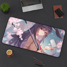 Load image into Gallery viewer, Rascal Does Not Dream Of Bunny Girl Senpai Mouse Pad (Desk Mat) On Desk