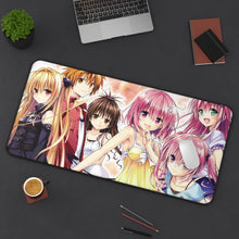 Load image into Gallery viewer, To Love-Ru Mouse Pad (Desk Mat) On Desk