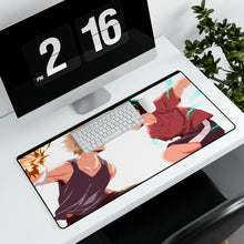 Load image into Gallery viewer, Katsuki Bakugo / Izuku Midoriya Mouse Pad (Desk Mat) With Laptop