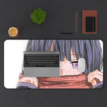 Load image into Gallery viewer, Kuzu No Honkai Hanabi Yasuraoka Mouse Pad (Desk Mat) With Laptop