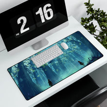 Load image into Gallery viewer, Your Name. Mouse Pad (Desk Mat) With Laptop