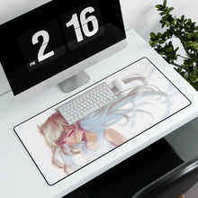 Load image into Gallery viewer, Anime Girl Mouse Pad (Desk Mat) With Laptop