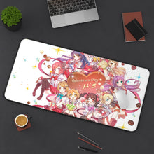 Load image into Gallery viewer, Love Live! Maki Nishikino, Kotori Minami, Umi Sonoda, Honoka Kousaka, Rin Hoshizora Mouse Pad (Desk Mat) On Desk