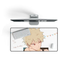 Load image into Gallery viewer, My Hero Academia Katsuki Bakugou Mouse Pad (Desk Mat) On Desk