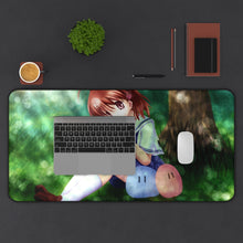 Load image into Gallery viewer, Clannad Nagisa Furukawa Mouse Pad (Desk Mat) With Laptop