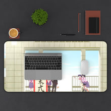 Load image into Gallery viewer, Monogatari (Series) Mouse Pad (Desk Mat) With Laptop