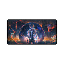Load image into Gallery viewer, Sci-Fi Anime Boy City Art Mouse Pad (Desk Mat)