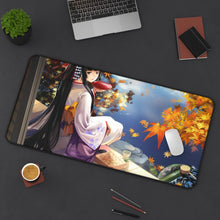 Load image into Gallery viewer, Japanese Anime: Geisha Girl Mouse Pad (Desk Mat) On Desk