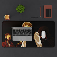 Load image into Gallery viewer, Spice And Wolf Mouse Pad (Desk Mat) With Laptop