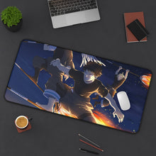Load image into Gallery viewer, Fire Force Mouse Pad (Desk Mat) On Desk