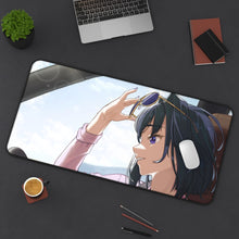 Load image into Gallery viewer, Virtual Youtuber Mouse Pad (Desk Mat) On Desk