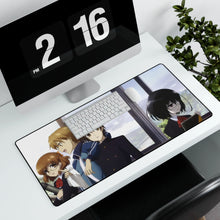Load image into Gallery viewer, Mei,Yukari,Naoya and Kouichi Mouse Pad (Desk Mat) With Laptop