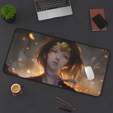 Load image into Gallery viewer, Kabaneri Of The Iron Fortress Mouse Pad (Desk Mat) On Desk