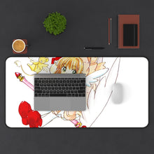 Load image into Gallery viewer, Cardcaptor Sakura Sakura Kinomoto Mouse Pad (Desk Mat) With Laptop