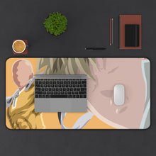 Load image into Gallery viewer, One-Punch Man Mouse Pad (Desk Mat) With Laptop