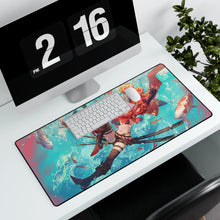 Load image into Gallery viewer, Anime Girl Mouse Pad (Desk Mat) With Laptop