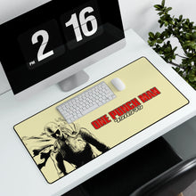 Load image into Gallery viewer, Anime One-Punch Man Mouse Pad (Desk Mat) With Laptop