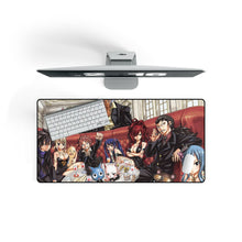 Load image into Gallery viewer, Fairy Tail Natsu Dragneel, Erza Scarlet, Gray Fullbuster, Lucy Heartfilia, Happy Mouse Pad (Desk Mat) On Desk
