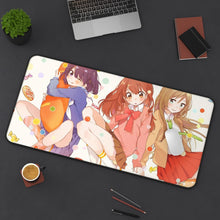 Load image into Gallery viewer, Morino Kirin, Machiko Ryou, Shiina Mouse Pad (Desk Mat) On Desk