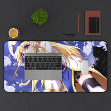 Load image into Gallery viewer, Priestess Mouse Pad (Desk Mat) With Laptop