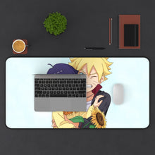 Load image into Gallery viewer, Boruto Mouse Pad (Desk Mat) With Laptop
