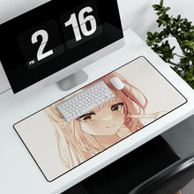 Load image into Gallery viewer, Anime Girl Mouse Pad (Desk Mat) With Laptop
