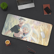 Load image into Gallery viewer, Black Clover Asta, Noelle Silva Mouse Pad (Desk Mat) On Desk