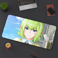 Load image into Gallery viewer, Is It Wrong To Try To Pick Up Girls In A Dungeon? Mouse Pad (Desk Mat) On Desk