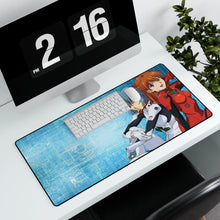 Load image into Gallery viewer, Anime Neon Genesis Evangelion Mouse Pad (Desk Mat) With Laptop