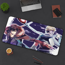 Load image into Gallery viewer, Durarara!! Izaya Orihara, Shizuo Heiwajima Mouse Pad (Desk Mat) On Desk