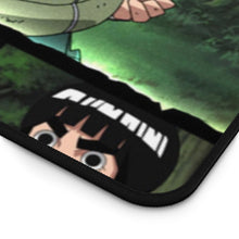 Load image into Gallery viewer, "The Beautiful Blue Beast, from the hidden leaf village, Rock Lee!" Mouse Pad (Desk Mat) Hemmed Edge