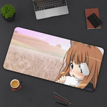 Load image into Gallery viewer, Spice And Wolf Mouse Pad (Desk Mat) On Desk