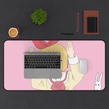 Load image into Gallery viewer, Nichijō Mouse Pad (Desk Mat) With Laptop