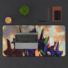 Load image into Gallery viewer, Neon Genesis Evangelion Mouse Pad (Desk Mat) With Laptop