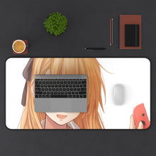 Load image into Gallery viewer, Gamers! Karen Tendou Mouse Pad (Desk Mat) With Laptop