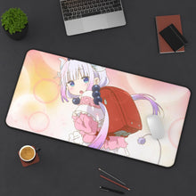 Load image into Gallery viewer, Miss Kobayashi's Dragon Maid Kanna Kamui, Kobayashi San Chi No Maid Dragon Mouse Pad (Desk Mat) On Desk