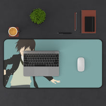 Load image into Gallery viewer, Kazuya Kujo Mouse Pad (Desk Mat) With Laptop