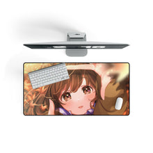 Load image into Gallery viewer, Anime Girl Mouse Pad (Desk Mat) On Desk