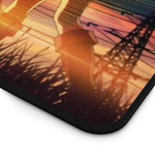 Load image into Gallery viewer, Gon and Killua walking at a beautiful sunset Mouse Pad (Desk Mat) Hemmed Edge