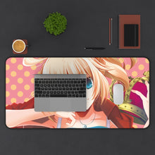 Load image into Gallery viewer, Fate/Apocrypha Saber Of Red Mouse Pad (Desk Mat) With Laptop