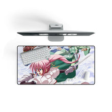 Load image into Gallery viewer, Magical Girl Lyrical Nanoha Mouse Pad (Desk Mat) On Desk