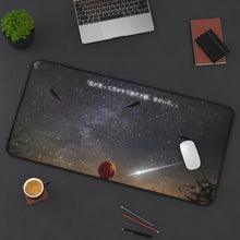 Load image into Gallery viewer, Karma Akabane Mouse Pad (Desk Mat) On Desk