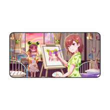 Load image into Gallery viewer, A Certain Scientific Railgun Mikoto Misaka, Kuroko Shirai Mouse Pad (Desk Mat)