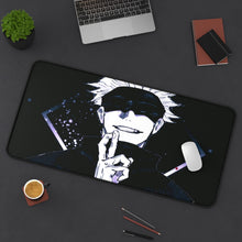 Load image into Gallery viewer, Satoru Gojo Mouse Pad (Desk Mat) Background