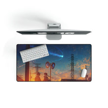 Load image into Gallery viewer, Anime, Student, Sunset, Sky, Scenery, School, Uniform, Mouse Pad (Desk Mat)