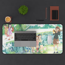 Load image into Gallery viewer, Sound! Euphonium Kumiko Oumae, Reina Kousaka Mouse Pad (Desk Mat) With Laptop