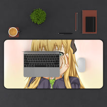 Load image into Gallery viewer, Gamers! Karen Tendou Mouse Pad (Desk Mat) With Laptop