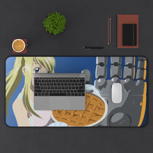 Load image into Gallery viewer, Anime FullMetal Alchemist Mouse Pad (Desk Mat) With Laptop